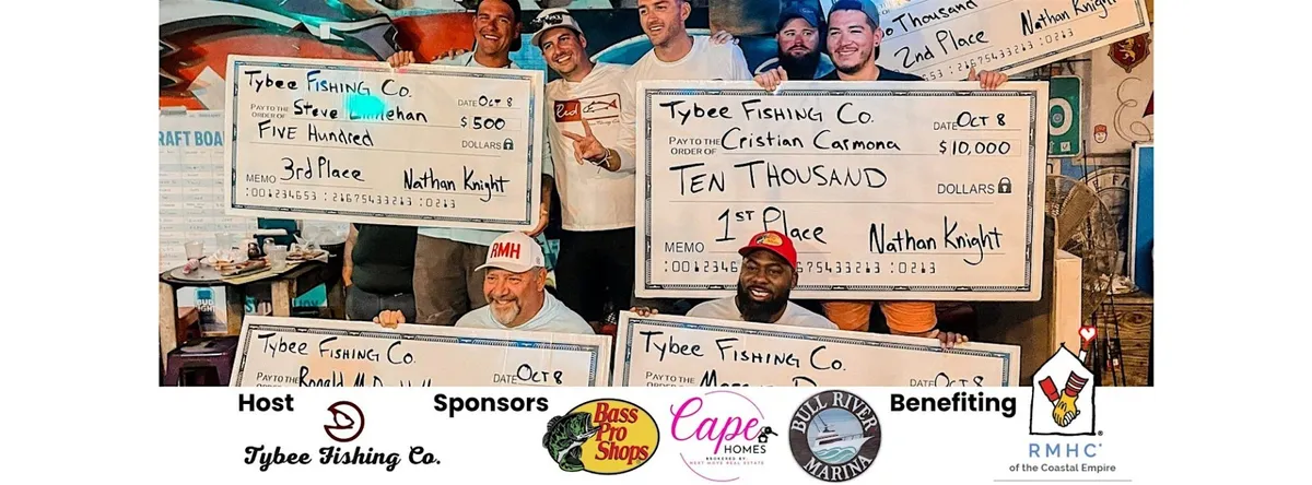 11th Annual Tybee Island Charity Redfish Tournament