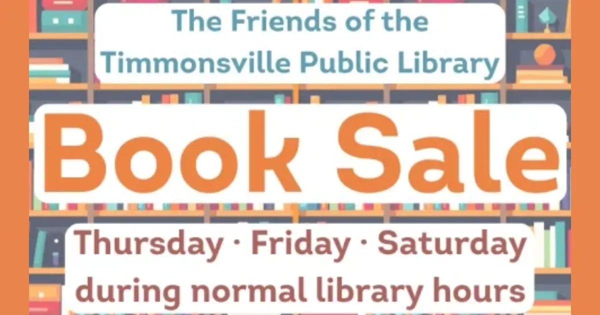Friends of Timmonsville Public Library Book Sale