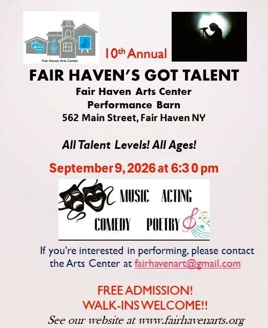 Tuesday Listening Room - Fair Haven's Got Talent