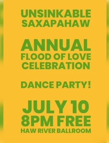Unsinkable Saxapahaw Dance Party