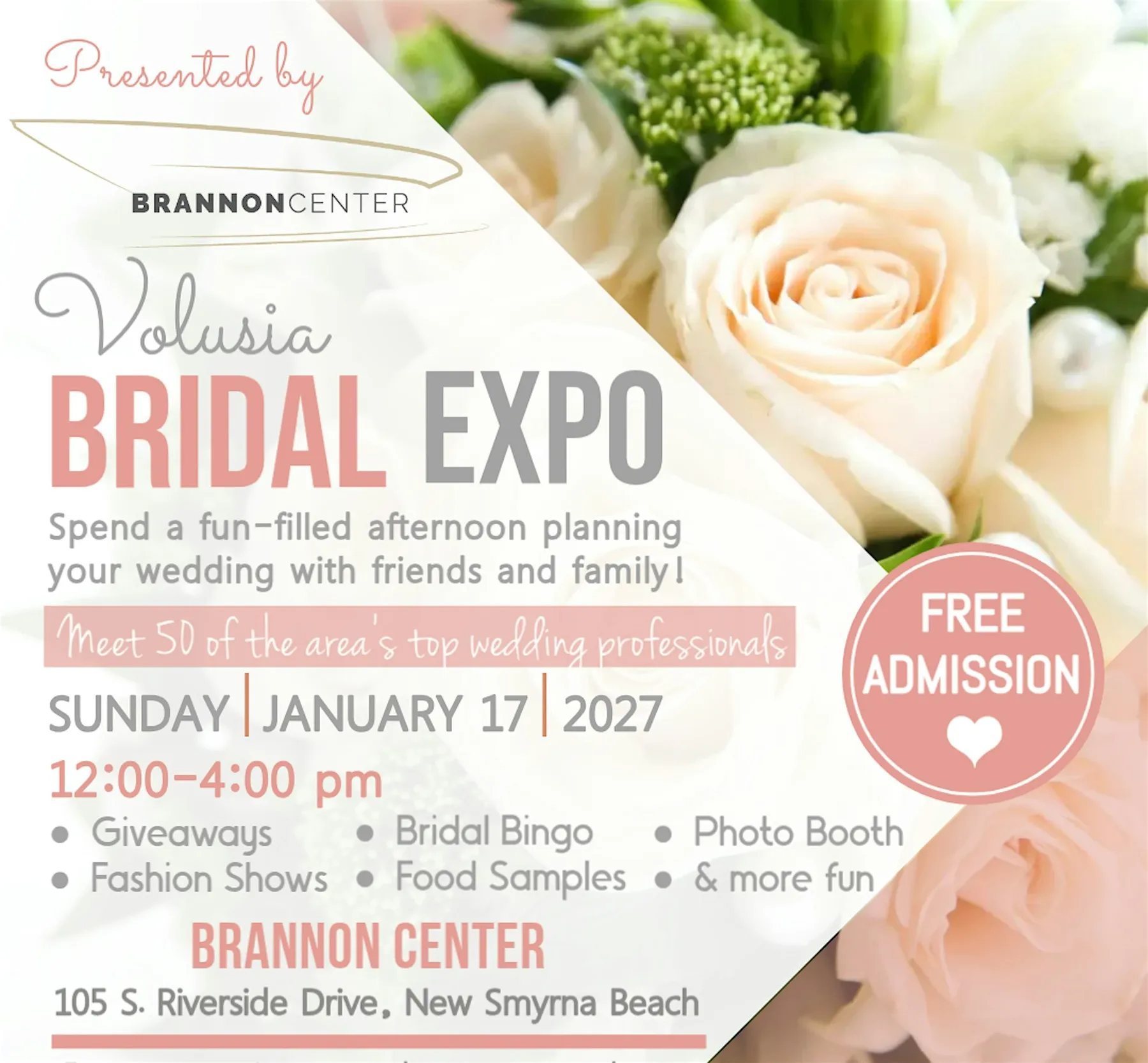 Volusia Bridal Expo presented by the Brannon Center