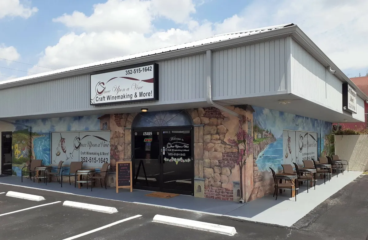 Once Upon a Vine Mural