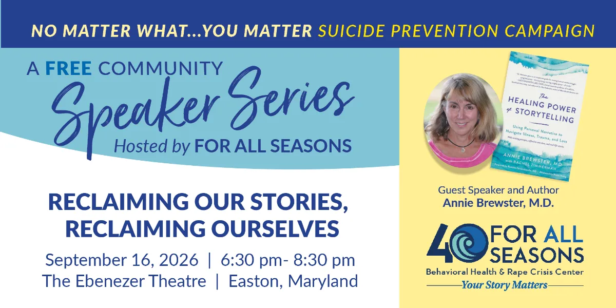 FREE Speaker Series: Dr. Annie Brewster - "Reclaiming Our Stories, Reclaiming Ourselves"