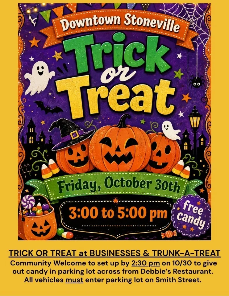 Trick or Treat in Downtown Stoneville