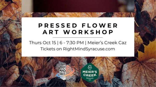 Pressed Flower Wall Art Workshop