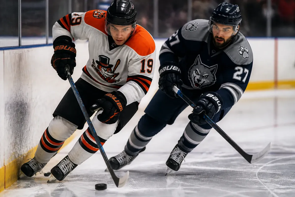 Danbury Hat Tricks at Watertown Wolves