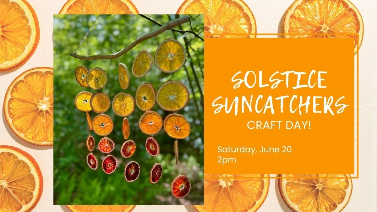 Craft Day: Summer Solstice Suncatchers