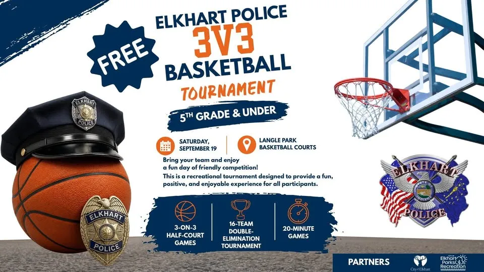 Elkhart Police 3v3 Basketball Tournament