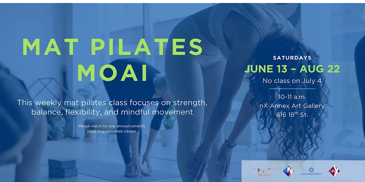 Mat Pilates Moai (Downshift)
