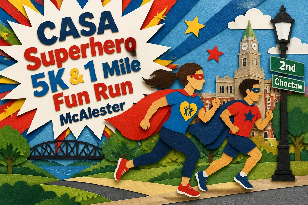 CASA Superhero 5K & 1 Mile Fun Run McAlester