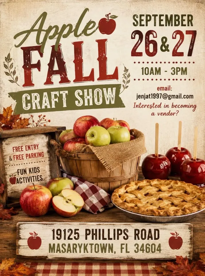 Apple Fall Craft show