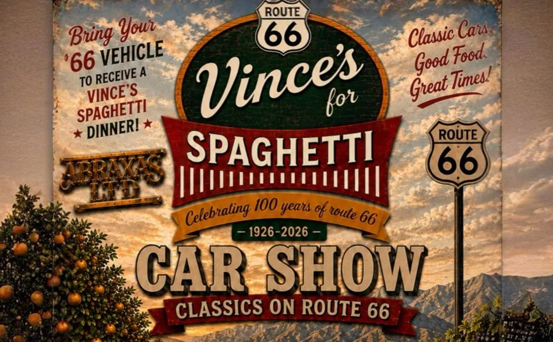 Vince’s Route 66 Car Show | 2026 | Rancho Cucamonga, CA