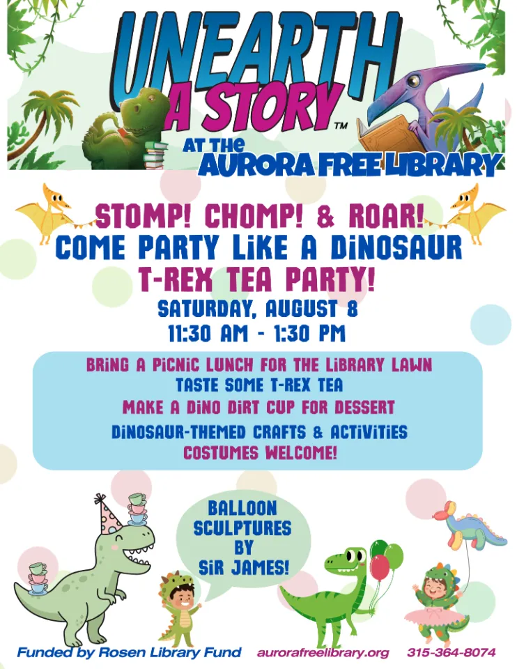 Single Event T-Rex Tea Party