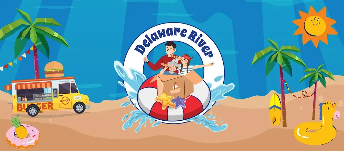 Delaware River Cardboard Boat Regatta & Beach Party