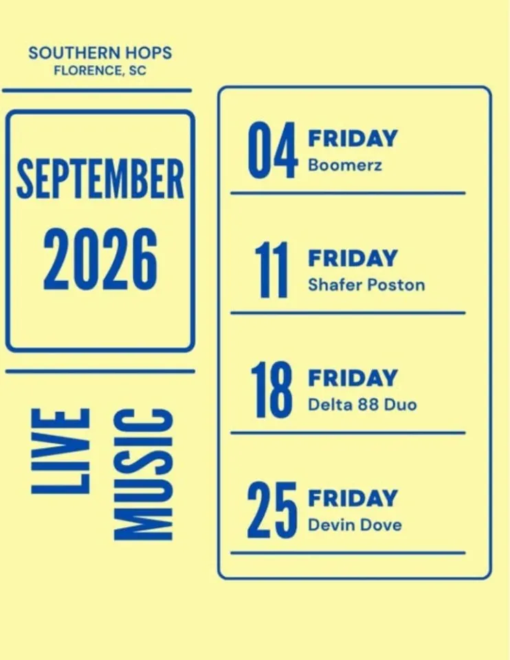 LIVE Music for September