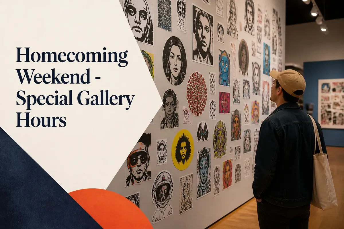 Homecoming Weekend - Special Gallery Hours