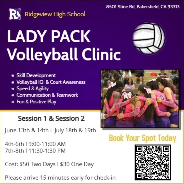 Youth Volleyball Clinic