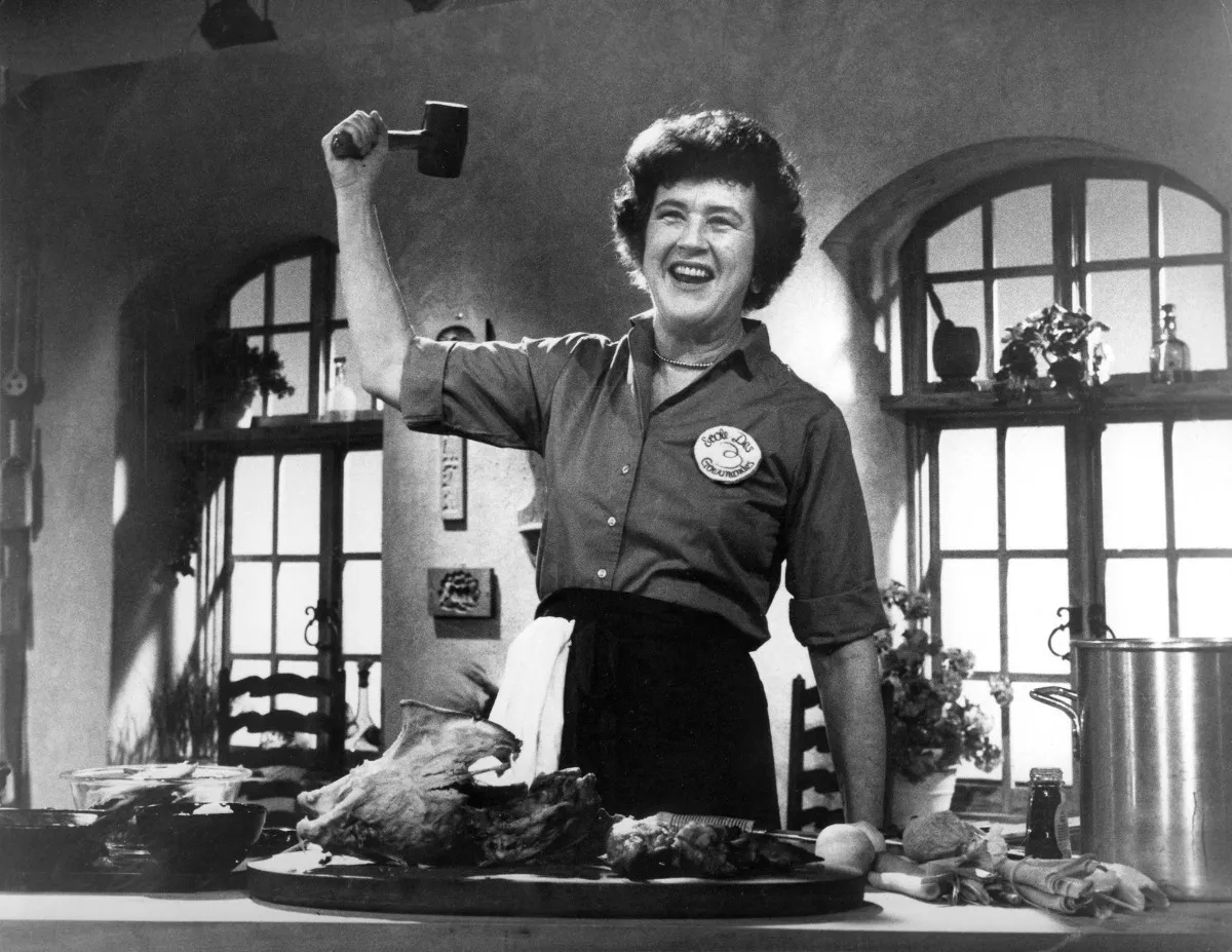 A Julia Child's Inspired Cooking Class Demonstration