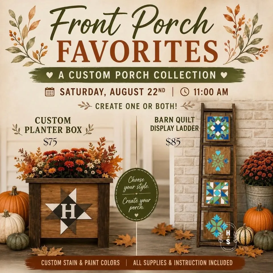 Front Porch Favorites: A Custom Porch Collection