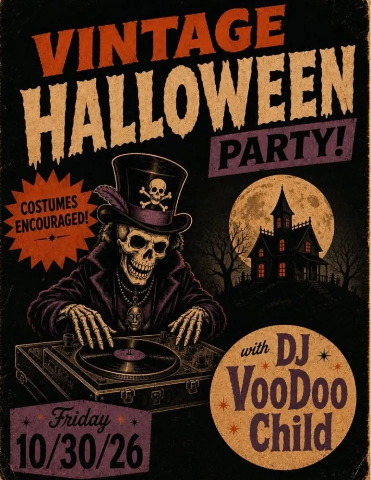 Vintage VooDoo Halloween Party