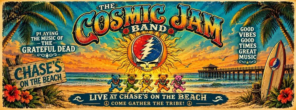 Cosmic Jam @ Chase's on the Beach