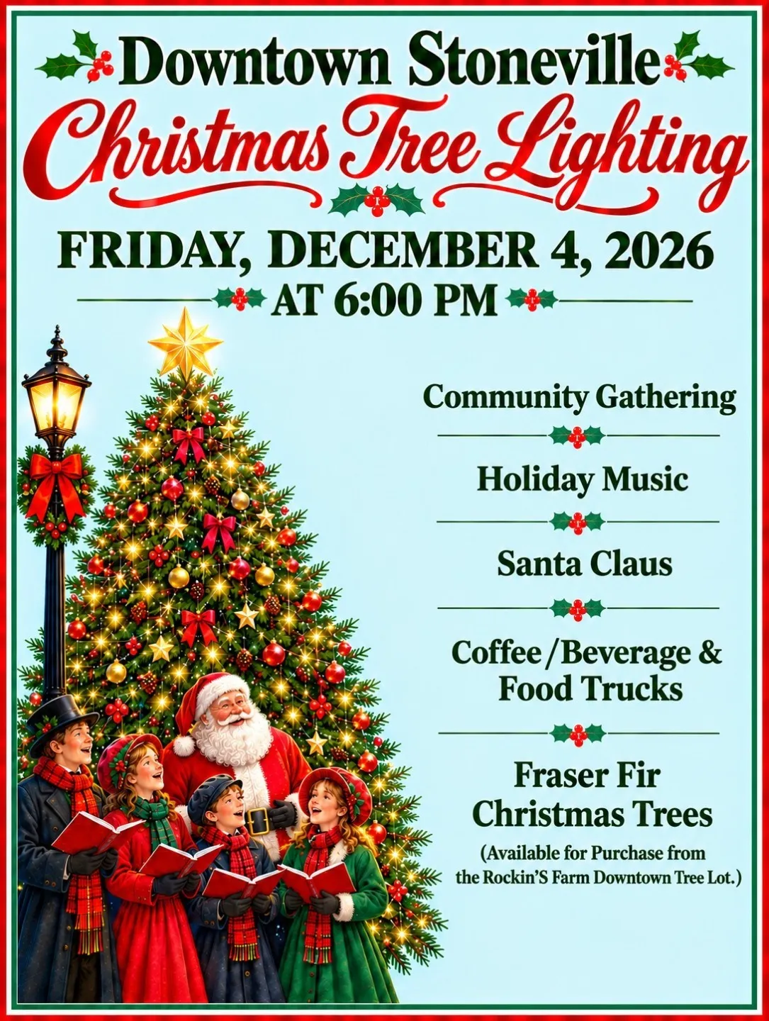 Town of Stoneville Christmas Tree Lighting