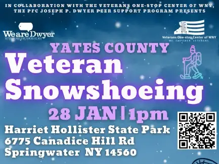 Veterans Snowshoeing 