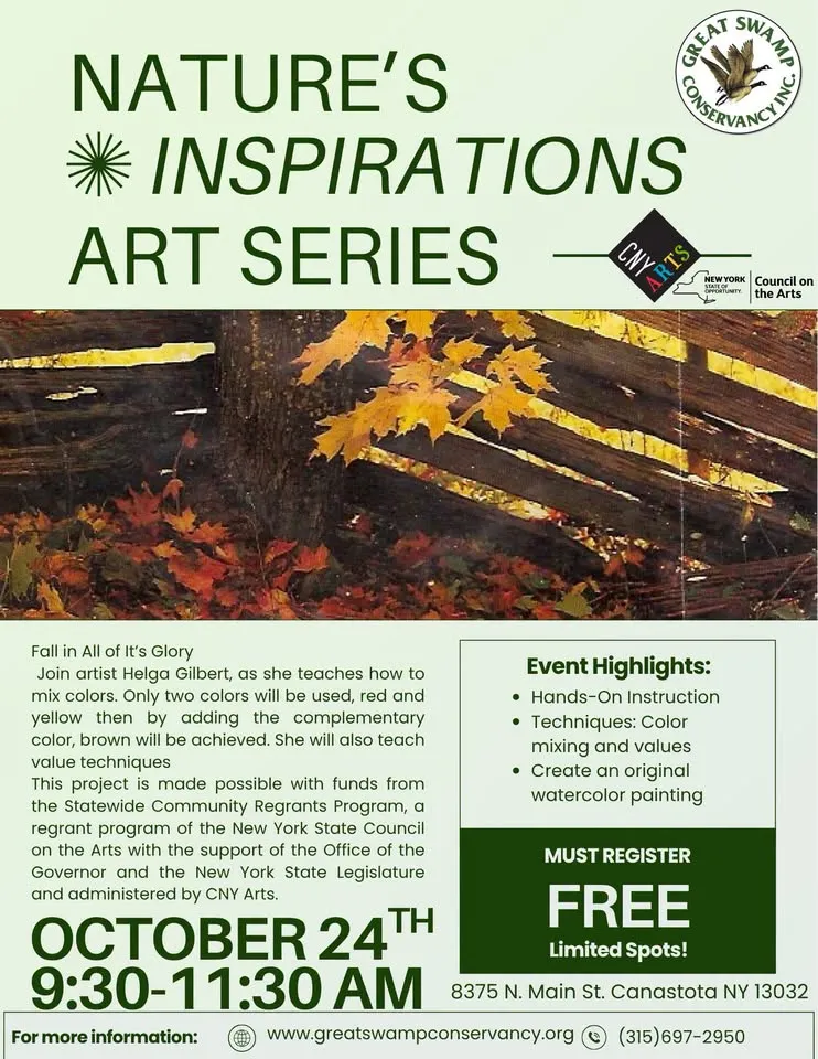 Nature's Inspirations Art Series: Watercolor Workshop