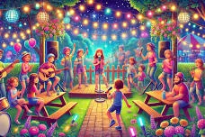 Karaoke & Glow Dance Party