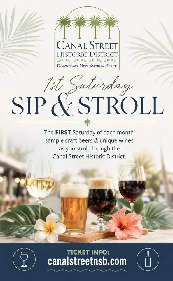 1st Saturday Sip & Stroll
