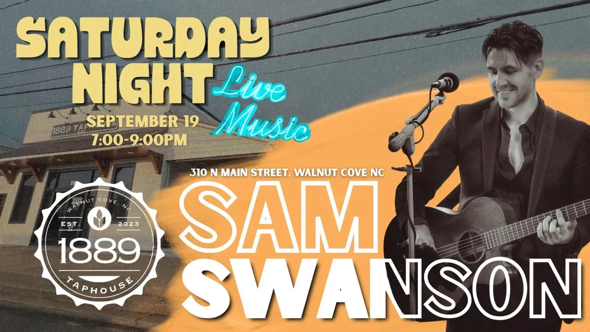 Live music SATURDAY!
