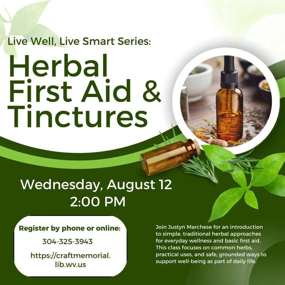 Herbal First Aid and Tinctures