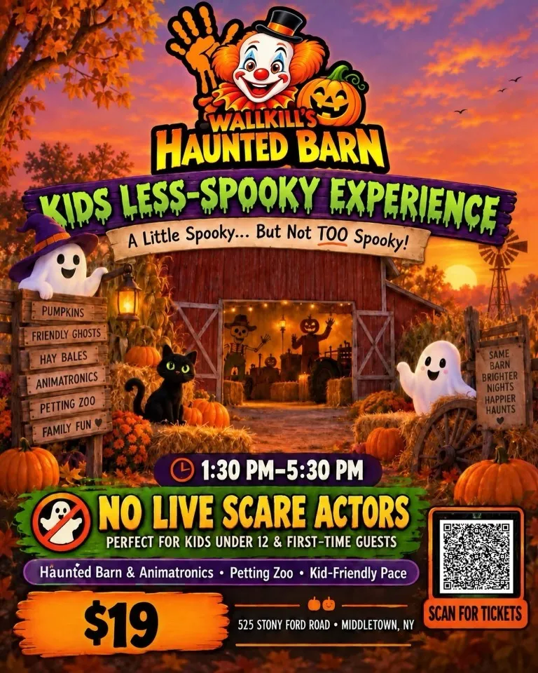 Wallkill's Haunted Barn: Kids Less-Spooky Experience
