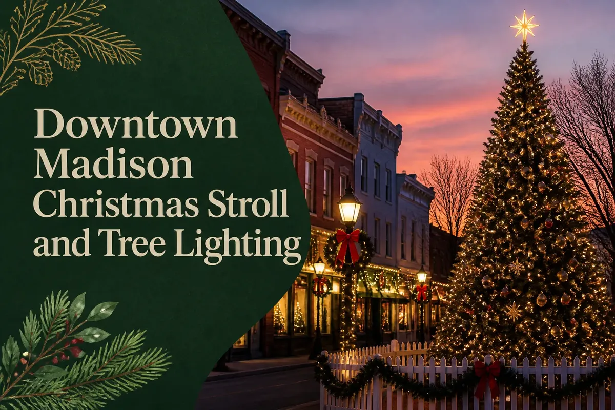 Downtown Madison Christmas Stroll and Tree Lighting