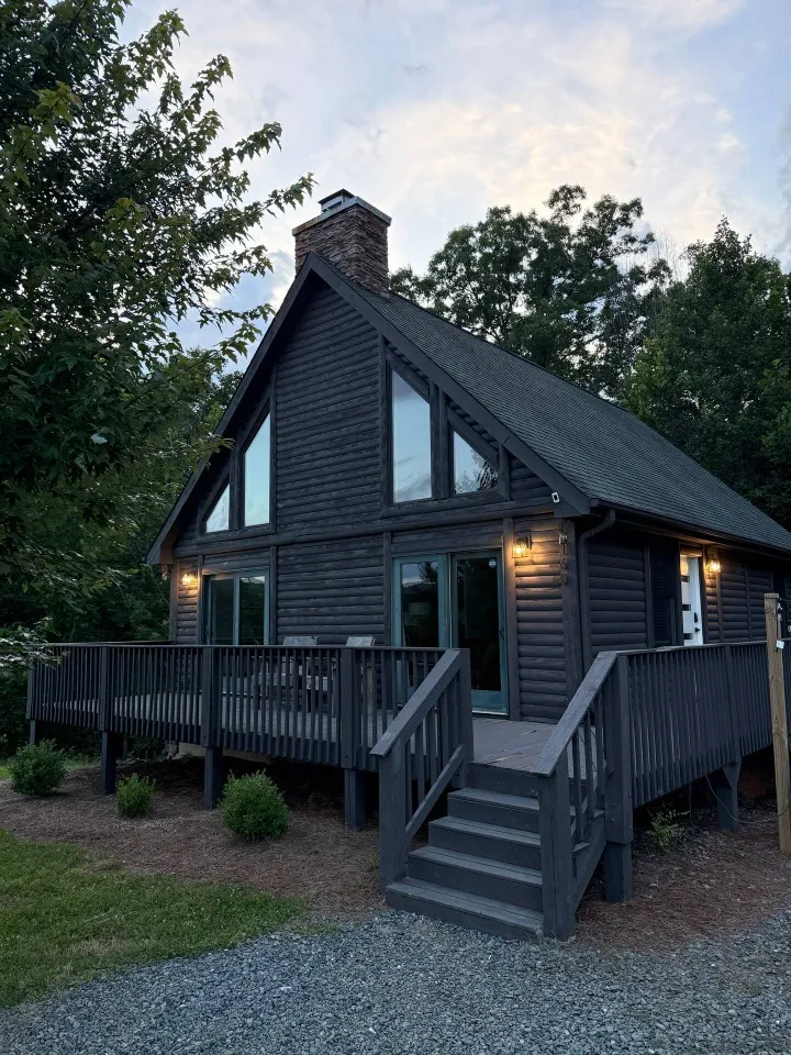 Rocking A-Frame House