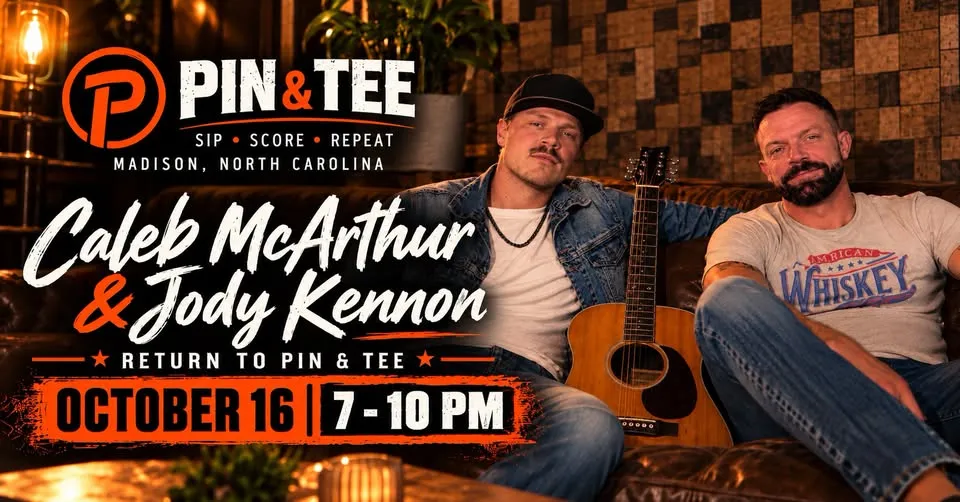 Caleb McArthur & Jody Kennon are back at Pin & Tee!