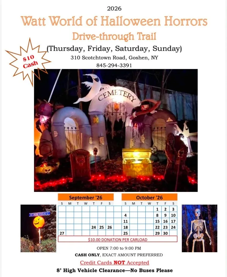 Watt World of Halloween Horrors: Drive-thru Trail