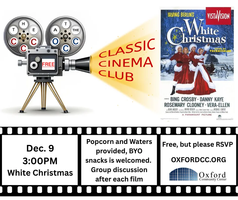 OCC Cinema Club Presents 'White Christmas'