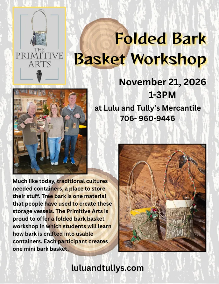 Bark Basketry with Andrew Lee