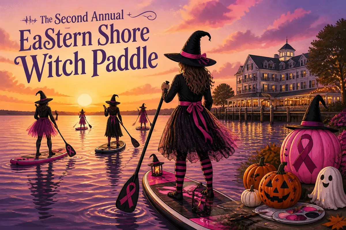 The Second Annual Eastern Shore Witch Paddle