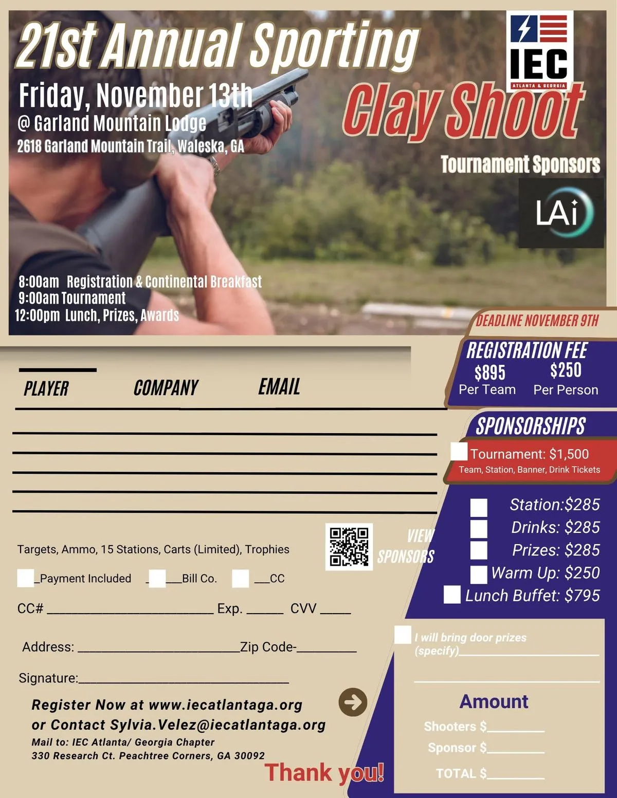 2026 Sporting Clay Shoot