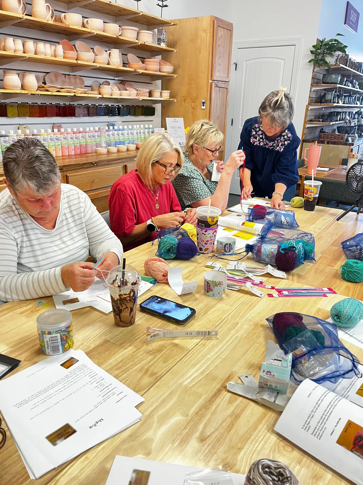 Open Table - First Sunday Fiber Arts