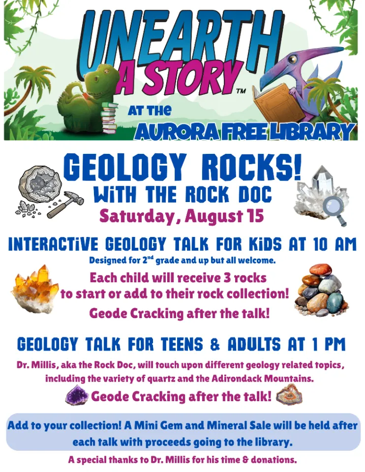 Geology Rocks! Talk with the Rock Doc
