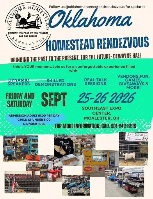 Oklahoma Homestead Rendezvous