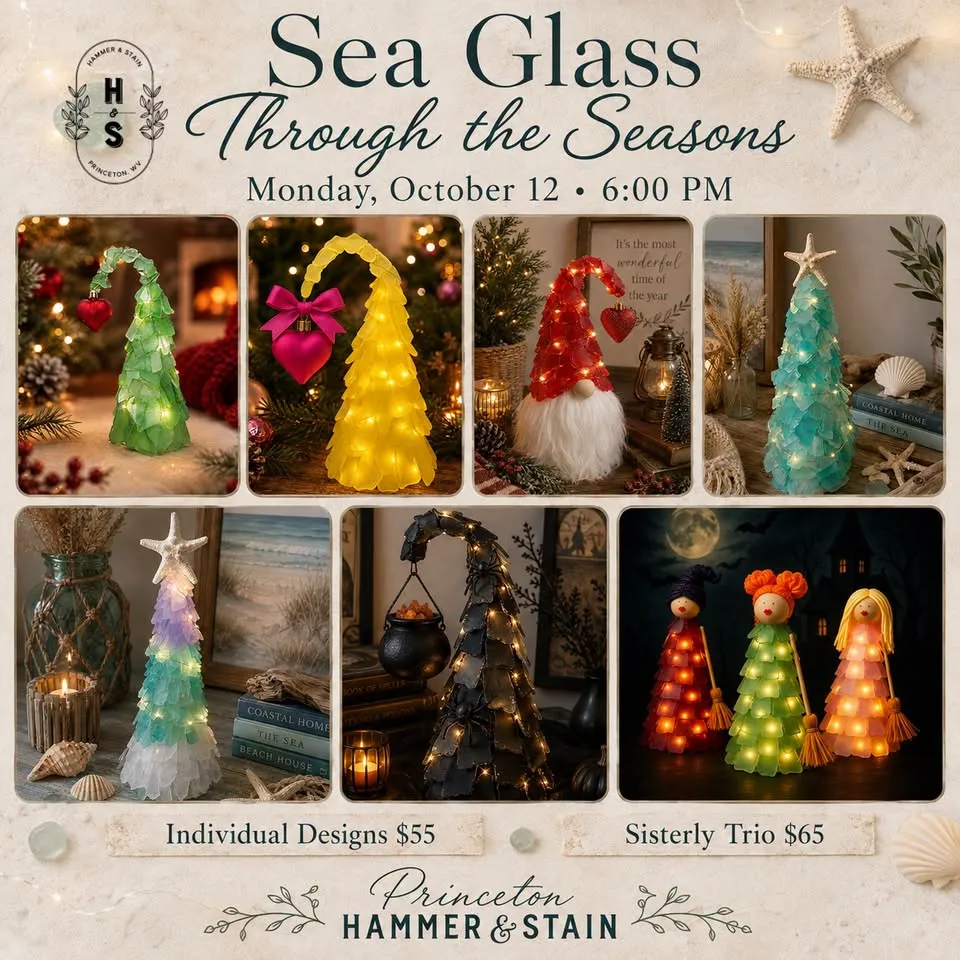 Sea Glass Through the Seasons