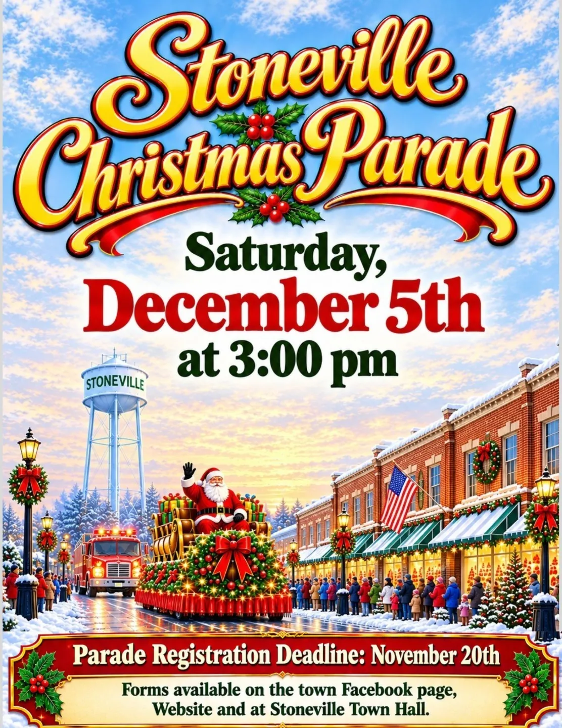 Town of Stoneville Christmas Parade