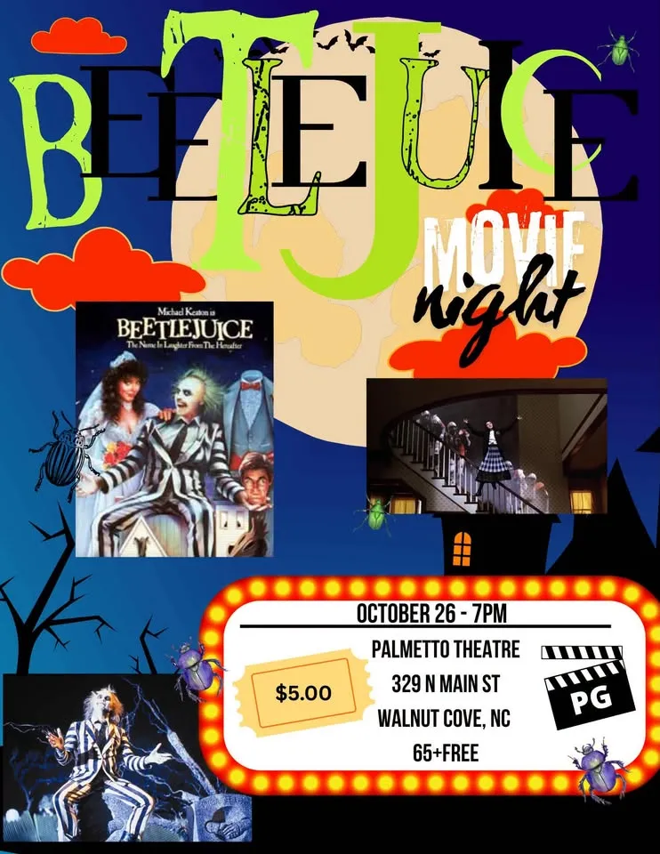 Beetle Juice Movie Night