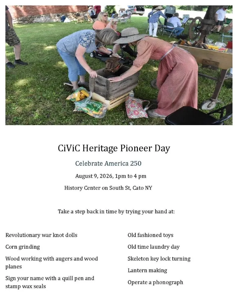 Single Event Pioneer Day- Celebrating America 250