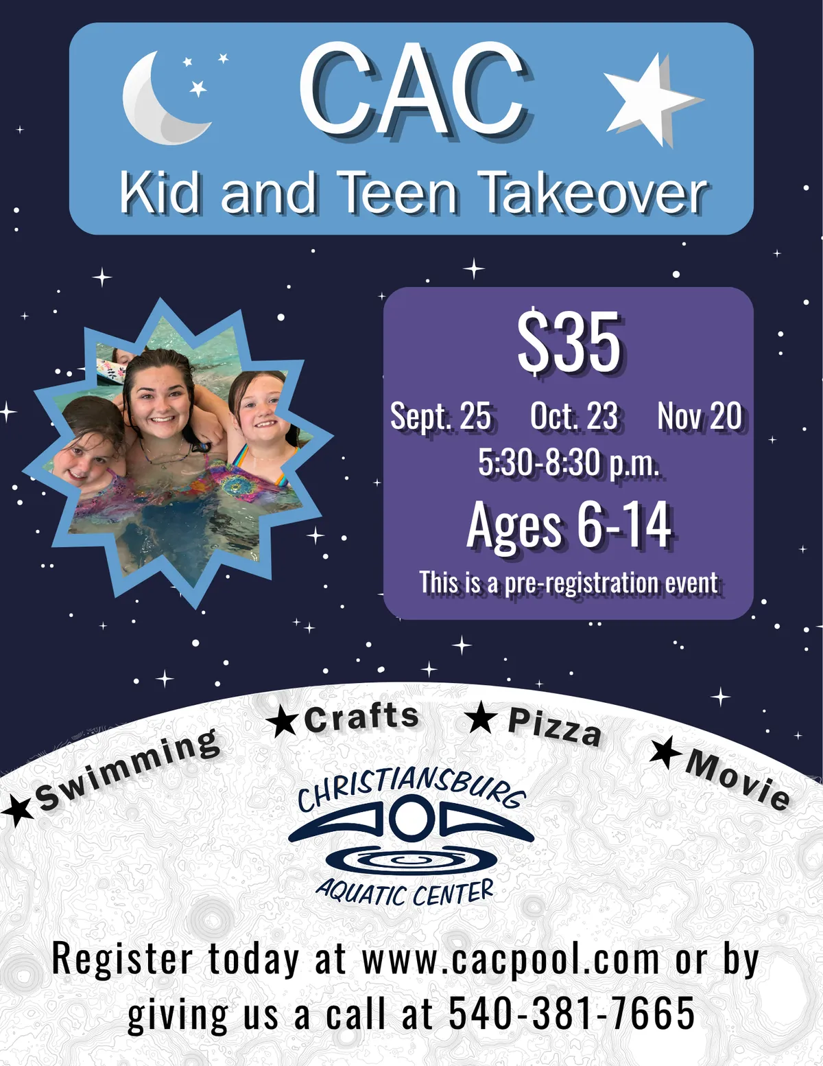 CAC Kid and Teen Takeover