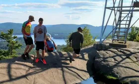 Rondaxe Fire Tower - Trailhead